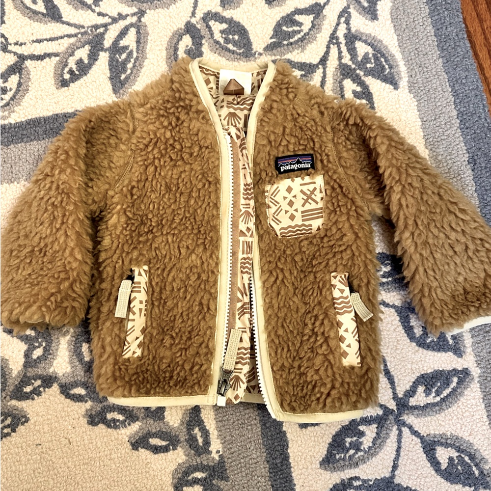 Patagonia baby retro fleece jacket